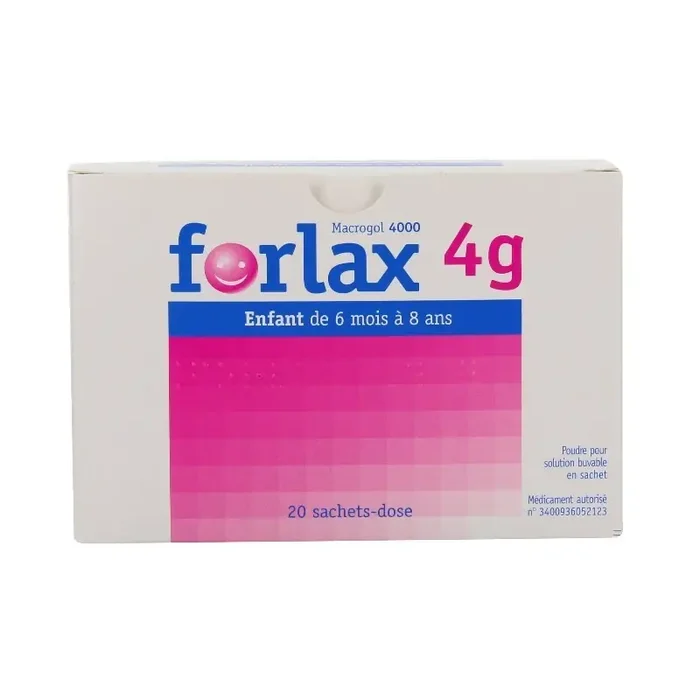 FORLAX 4 g poudre pour solution buvable en sache