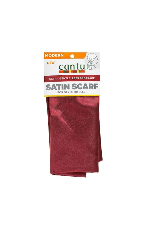 Foulard en satin – Cheveux bouclés & crépus