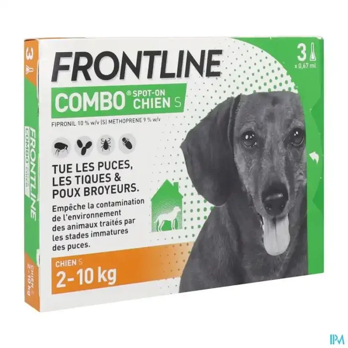 Frontline combo chien s spot on solution 0ml67 x3