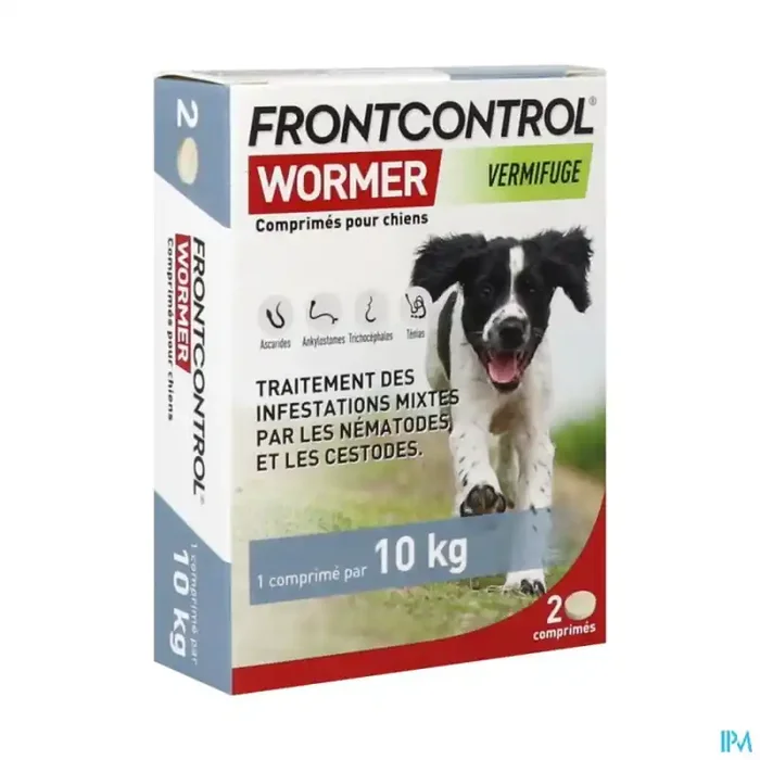 Frontline frontcontrol wormer chien comprime 2