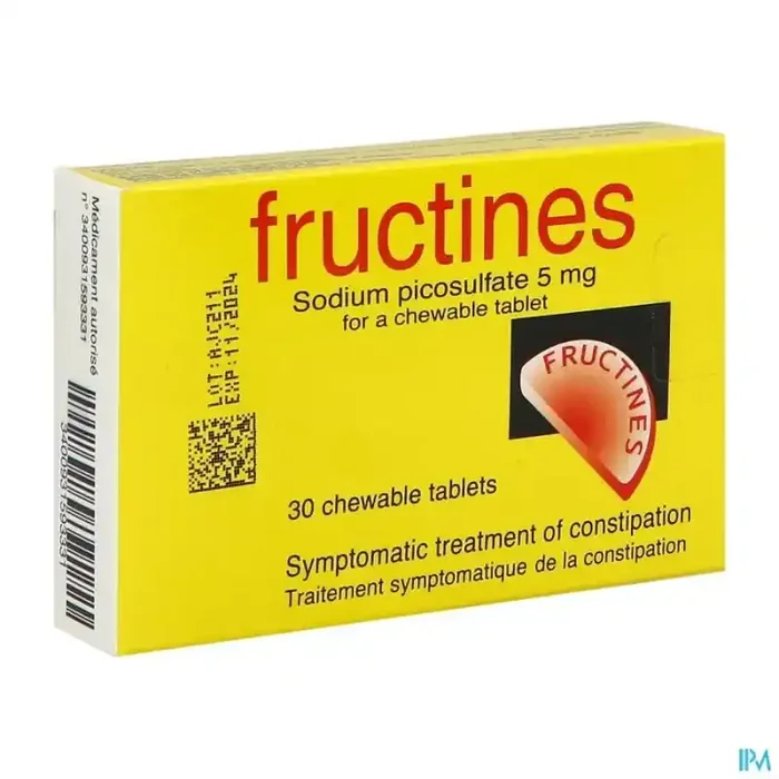 Fructines picosulfate sodium 5mg comprimé à sucer 30