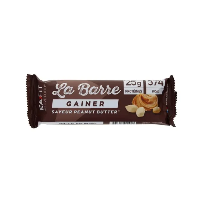 GAINER BARRE PROTEINEE Saveur Peanut butter 90G EAFIT