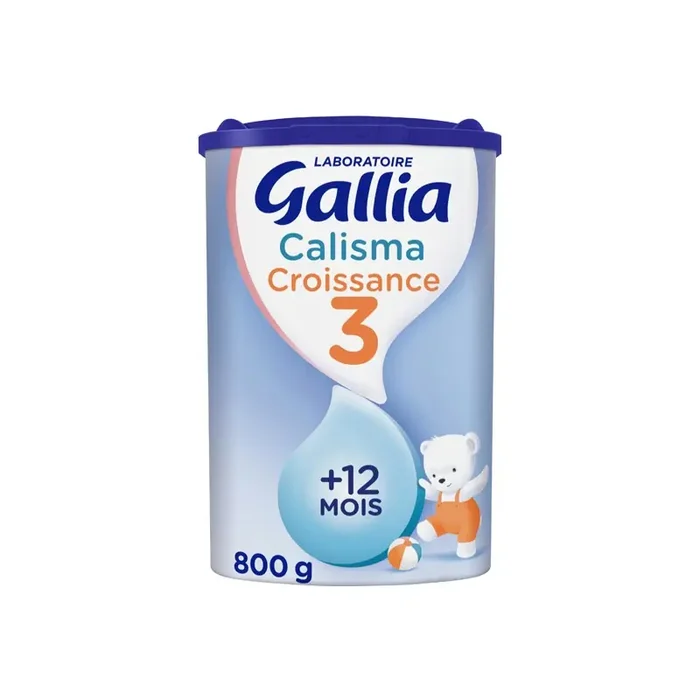 Gallia calisma croissance lait 3eme age 800g