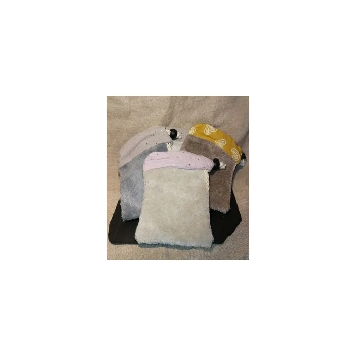 Gant bambou avec filet à savon naturel