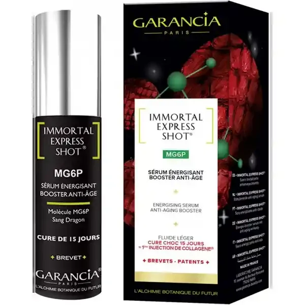 Garancia Energisant Immortal Express Shot MG6P 15 ml