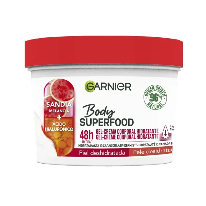 Garnier BODY SUPERFOOD gel crema corporal hidratante
