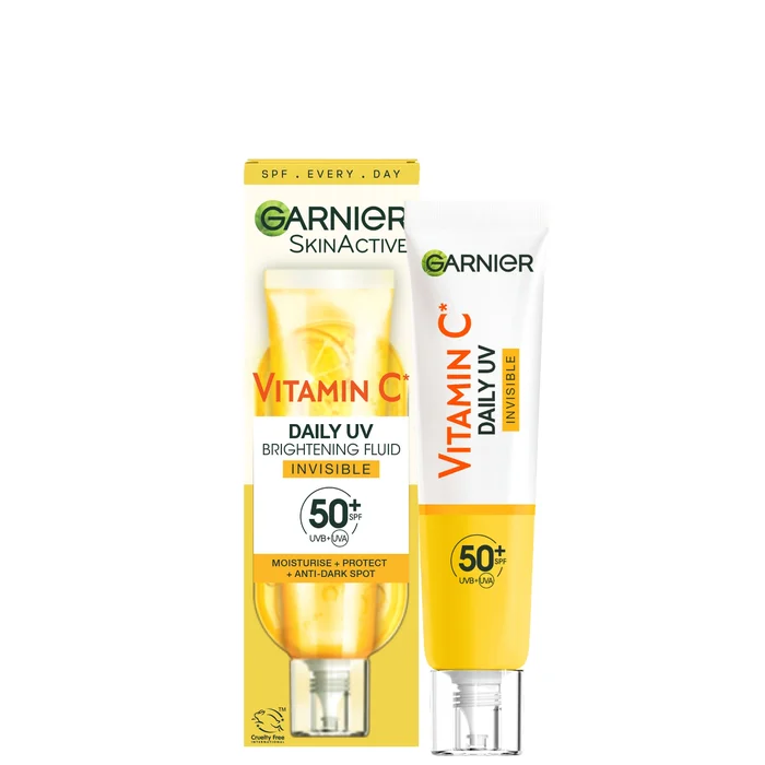 Garnier Vitamine C Anti UV Quotidien Fluide Anti-Taches Invisible SPF 50+ 40 ml