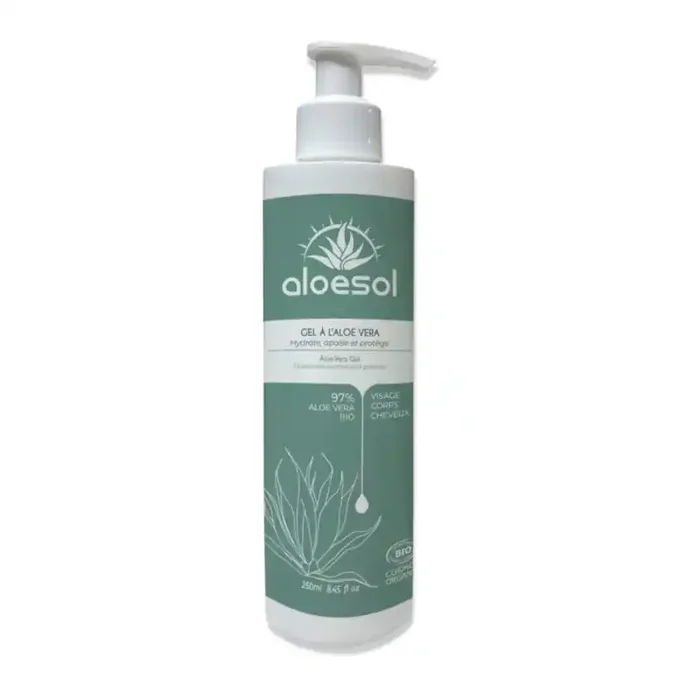 GEL ALOE VERA BIO 250ML ALOESOL
