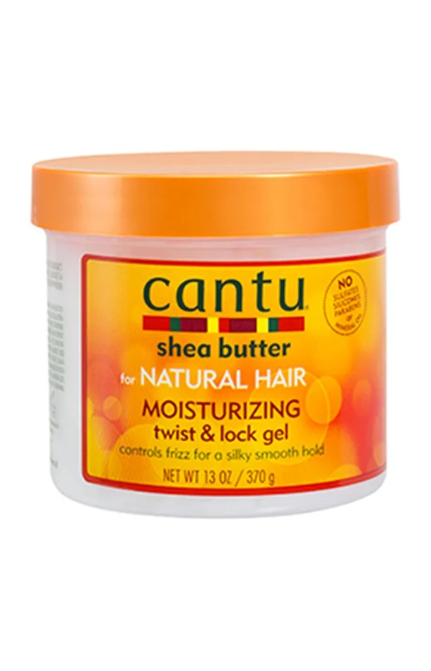 Gel coiffant hydratant – Beurre de karité – Tenue légère – Cheveux crépus – 370 g