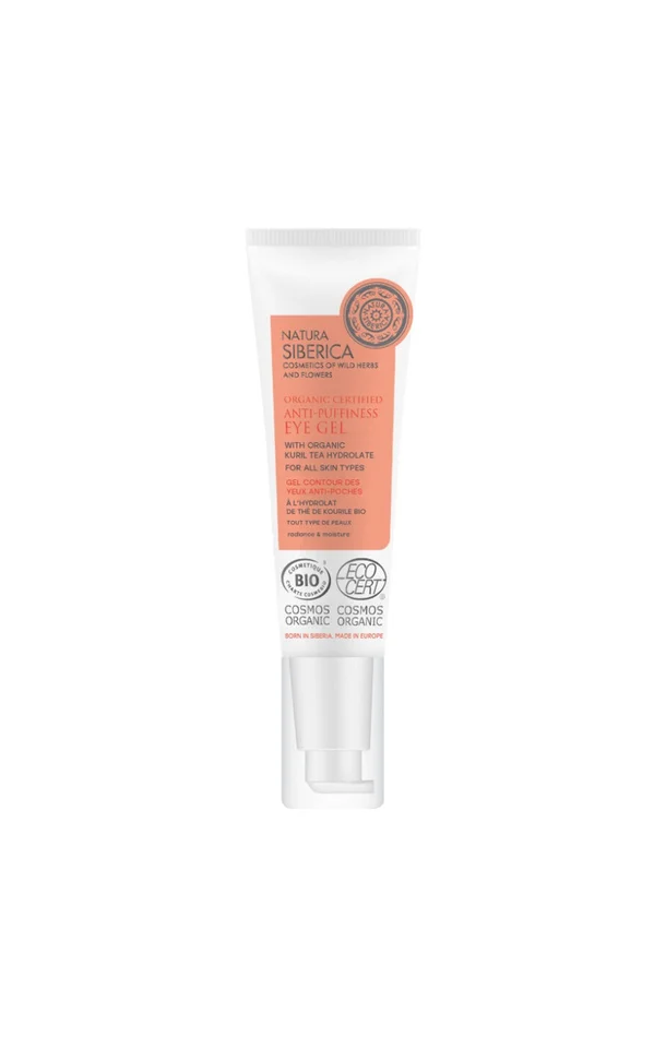 Gel contour des yeux anti-poches bio – Thé de Kourile