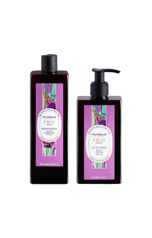 Gel douche & lotion nourrissante – Figue – Corps
