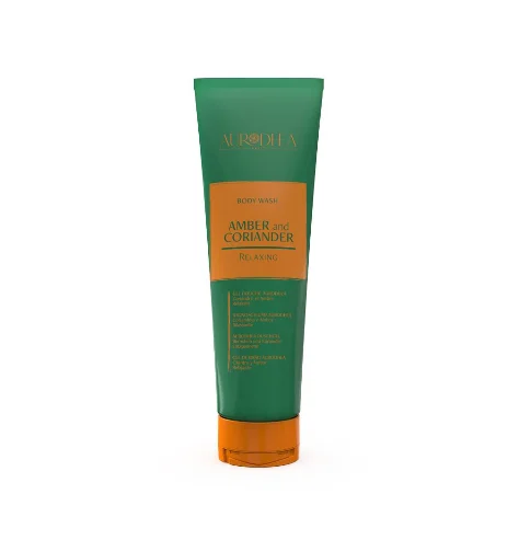 Gel douche Aurodhea – Parfum de coriandre et ambre – 250 ml