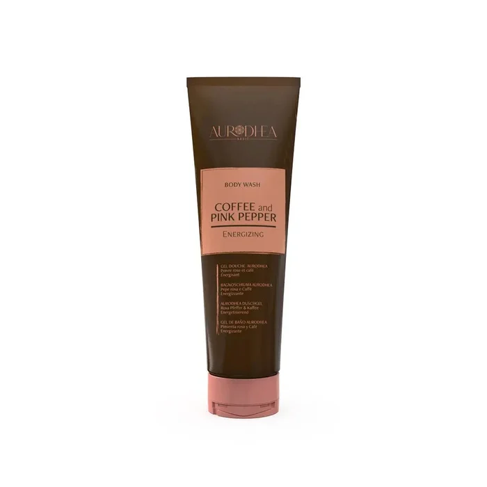 Gel Douche Aurodhea Parfum Poivre Rose et Café