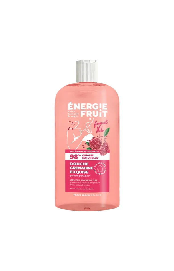 Gel douche hydratant – Grenadine exquise – 500 ml