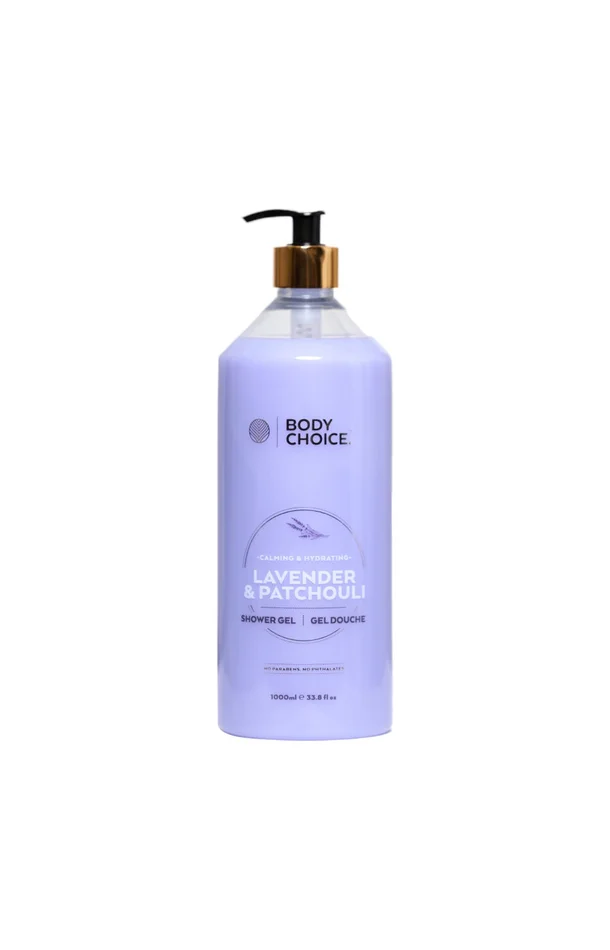 Gel douche hydratant – Lavande & patchouli – 1 L
