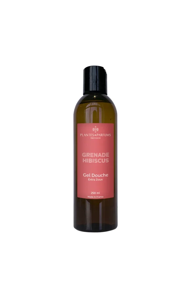 Gel douche parfumé – Grenade hibiscus – 250 ml