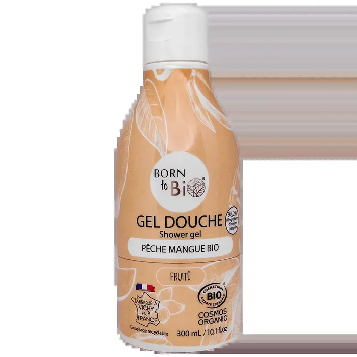 Gel Douche Pêche Mangue – Certifié Bio