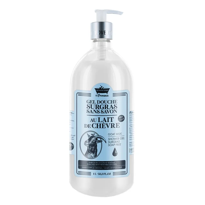 Gel Douche Surgras Sans Savon – Lait de Chèvre