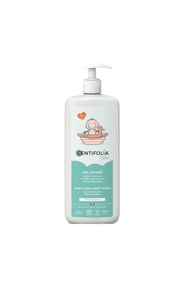 Gel lavant bio – Aloe vera & calendula – Bébé – 485 ml