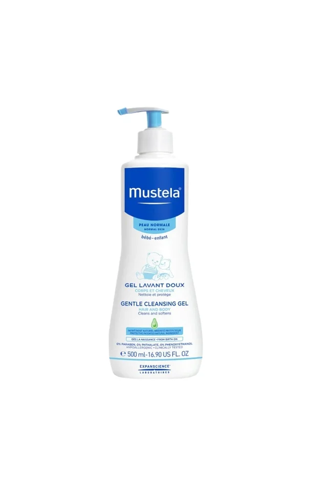 Gel lavant doux – Corps & cheveux – Bébé – 500 ml