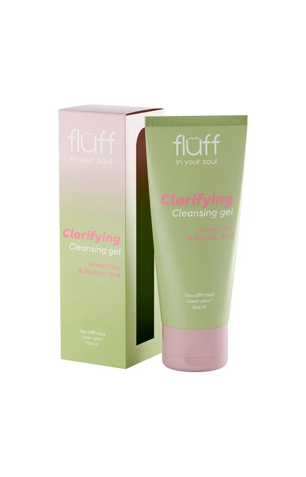 Gel nettoyant & purifiant – Argile verte & l’acide glycolique – Visage