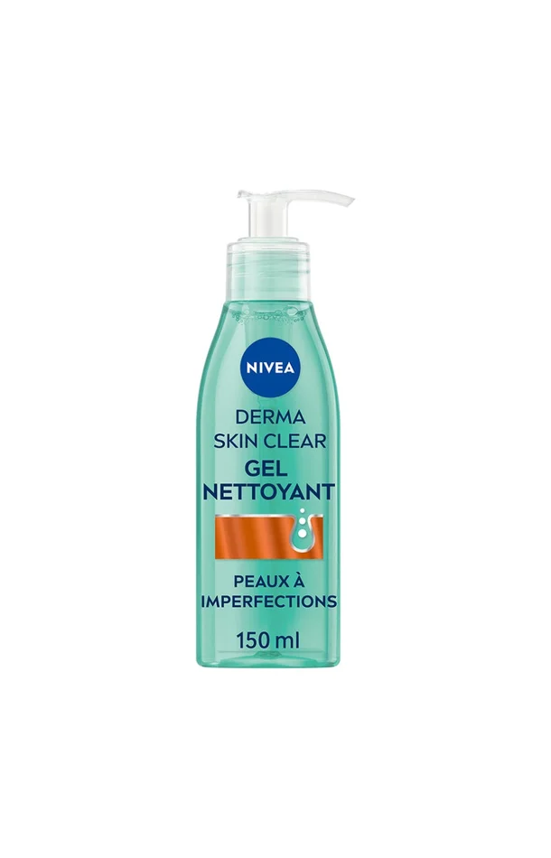 Gel nettoyant – Derma Skin Clear – Peaux à imperfections – 150 ml