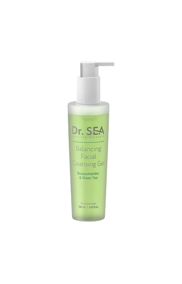 Gel nettoyant visage équilibrant – Biosaccharides & thé vert – Visage – 200 ml