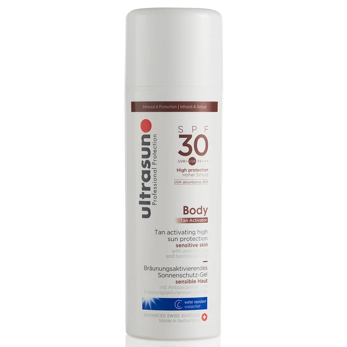 Gel solaire Corps activateur de bronzage SPF 30 Ultrasun 150 ml