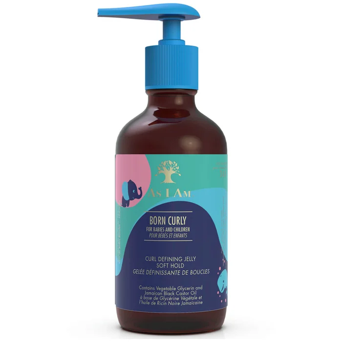 Gelée définissante de boucles fixation légère Born Curly As I Am 240 ml