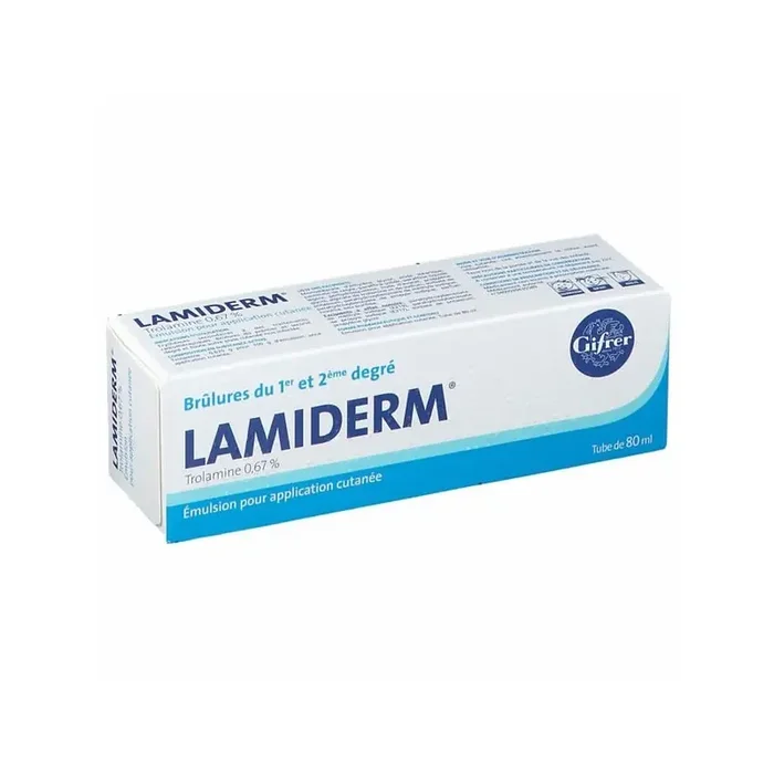 Gifrer lamiderm emulsion pour application cutanee 80ml