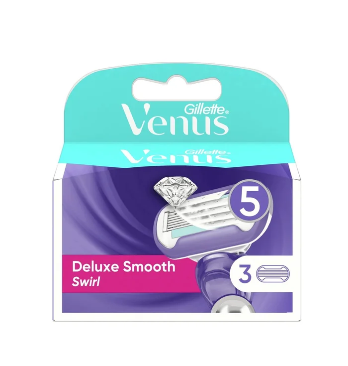 Gillette Venus Deluxe Smooth Swirl 3 lames de recharge