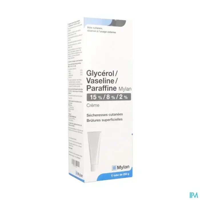 Glycerol vaseline paraffine viatris crème 250g