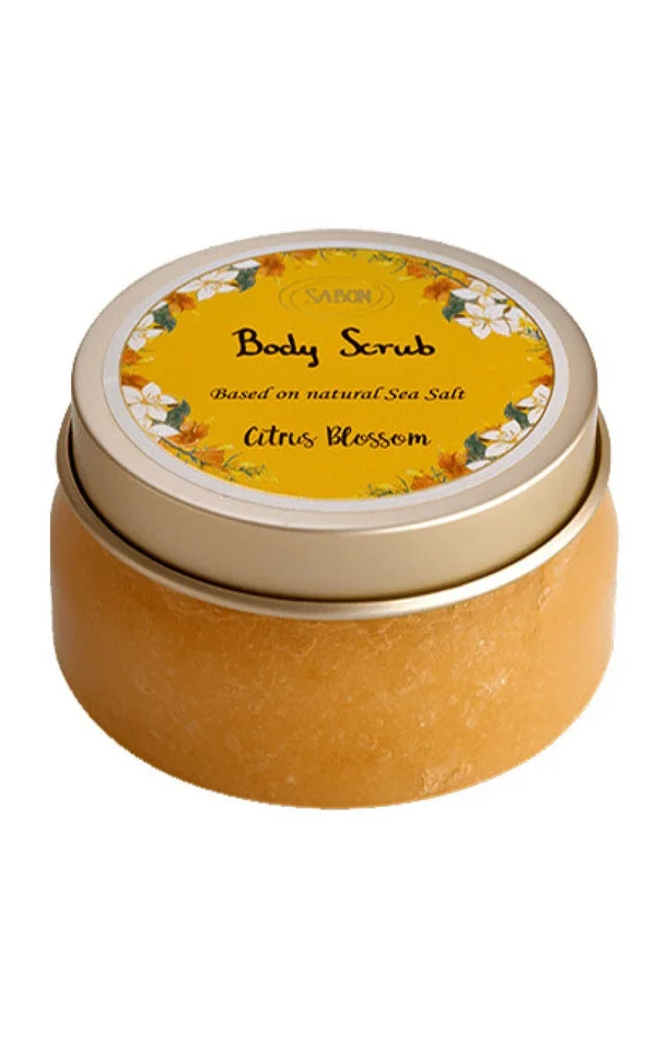 Gommage aux sels de la mer Morte – Fleurs d’agrume – Corps – 200 g