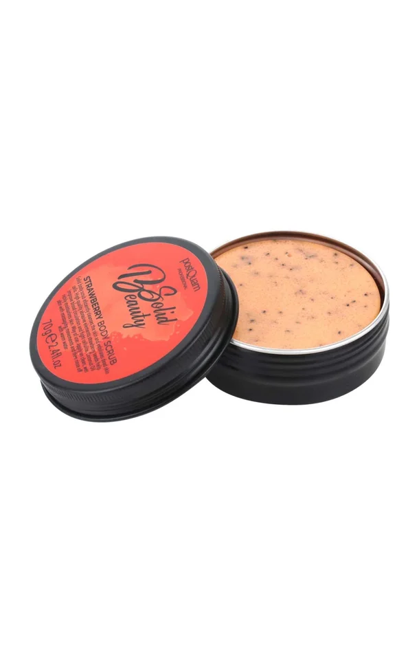 Gommage corporel solide – Fraise – 70 g