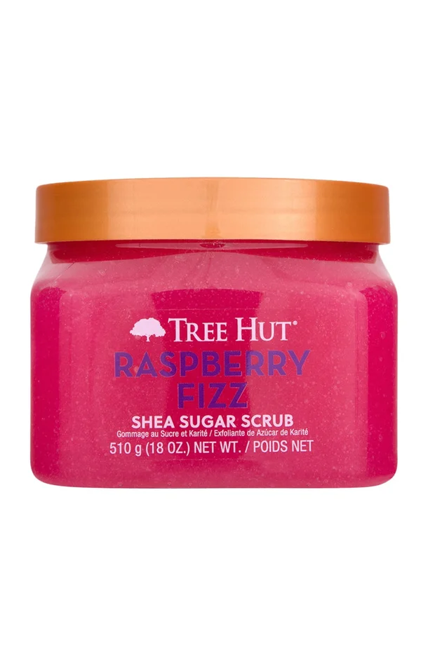 Gommage corps sucre & karité – Raspberry Fizz – 510 g
