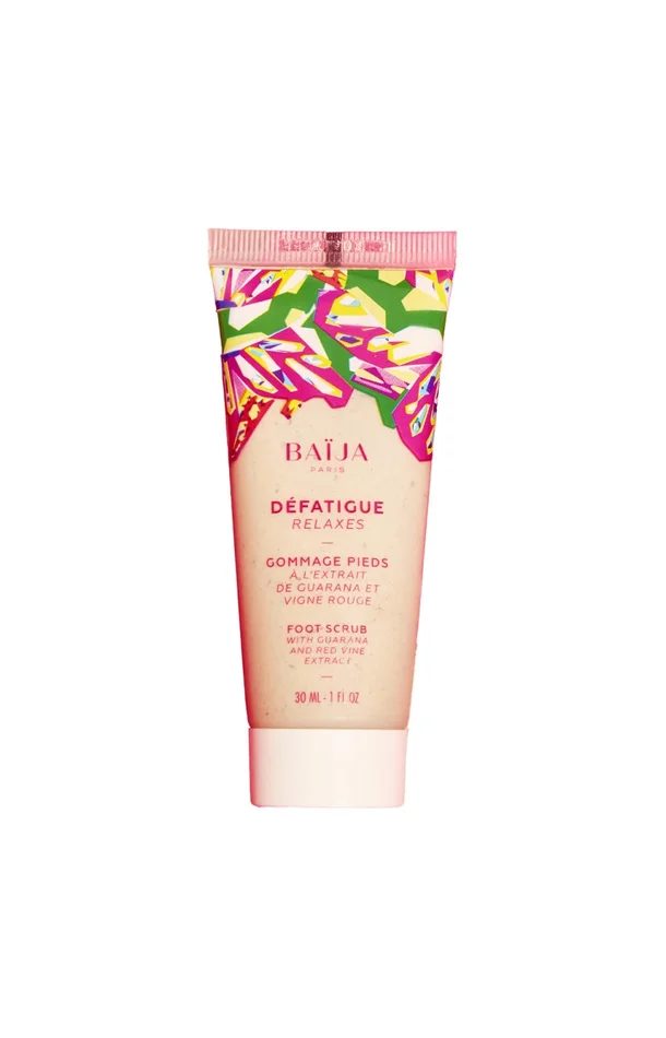 Gommage pieds défatigant – Guarana & Vigne rouge – 30 ml