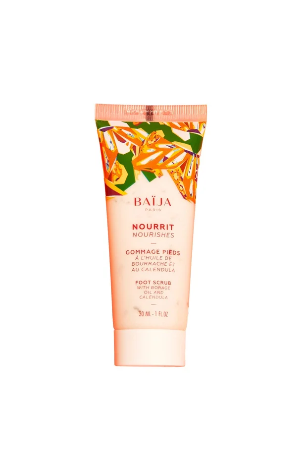 Gommage pieds nourrissant – Huile de bourrache – 30 ml