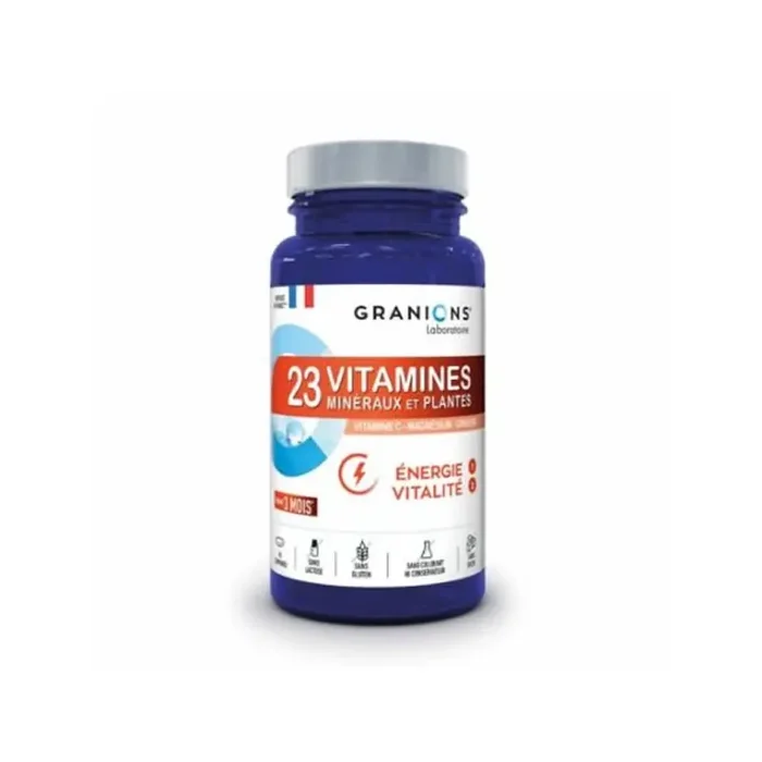 Granions 23 vitamines mineraux et plantes 90 comprimes