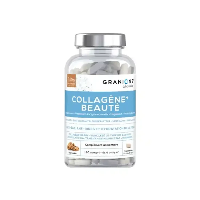 Granions Collagene+ Beaute cookie 120 comprime a croquer