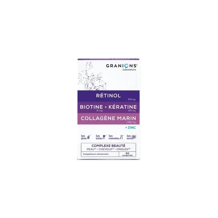 Granions Complexe Beaute 60 comprimes