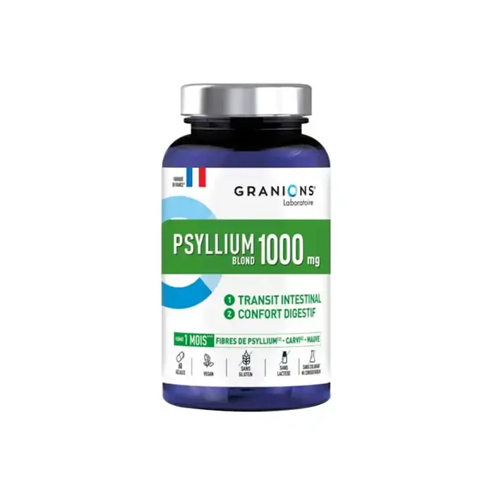 Granions Psyllium Blond 1000mg 60 gelules