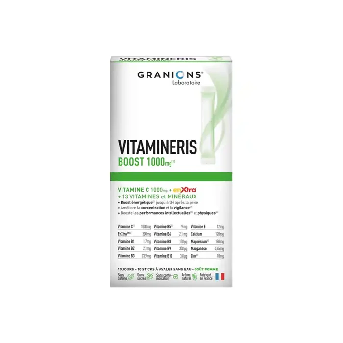 Granions Vitamineris Boost 1000mg – 10 sticks