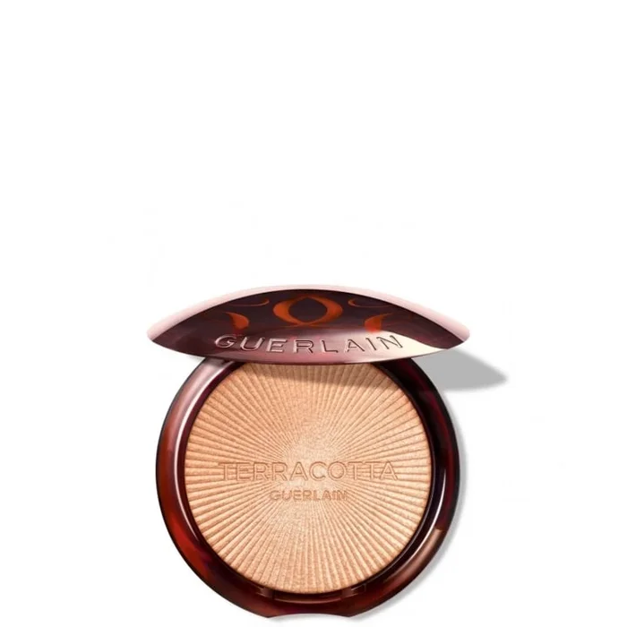 GUERLAIN Terracotta Luminizer La Poudre Enlumineur – 96% d'ingrédients d'origine naturelle Éclat scintillant & doré