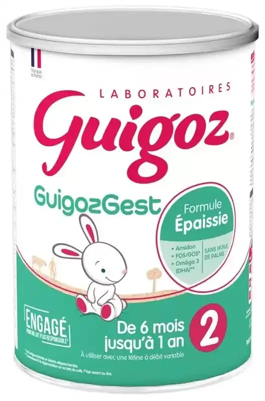 Guigoz GuigozGest 2ème Âge De 6 Mois Jusqu‘à 1 An 780 g
