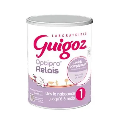 Guigoz Optipro Relais 1Er Âge Lait Bébé – 800 g