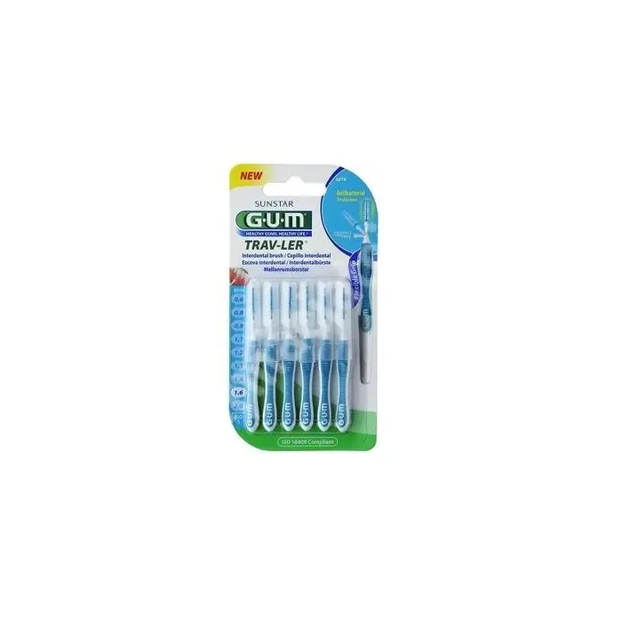 Gum Brossettes Interdentaires 1614 Trav-Ler 1.6mm X6