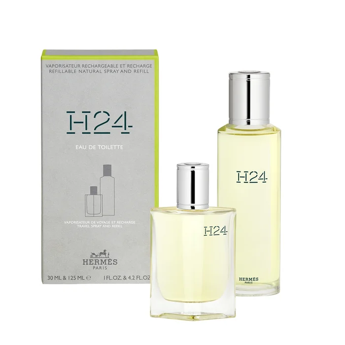 H24 – Eau de Toilette Vaporisateur de voyage 30 ml et Recharge 125 ml
