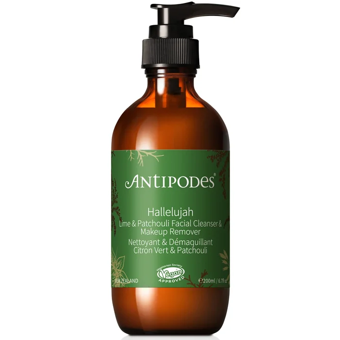 Hallelujah Lime & Patchouli Cleanser de Antipodes 200ml