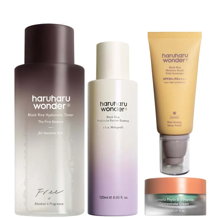 Haruharu Wonder Glowing Skin Routine