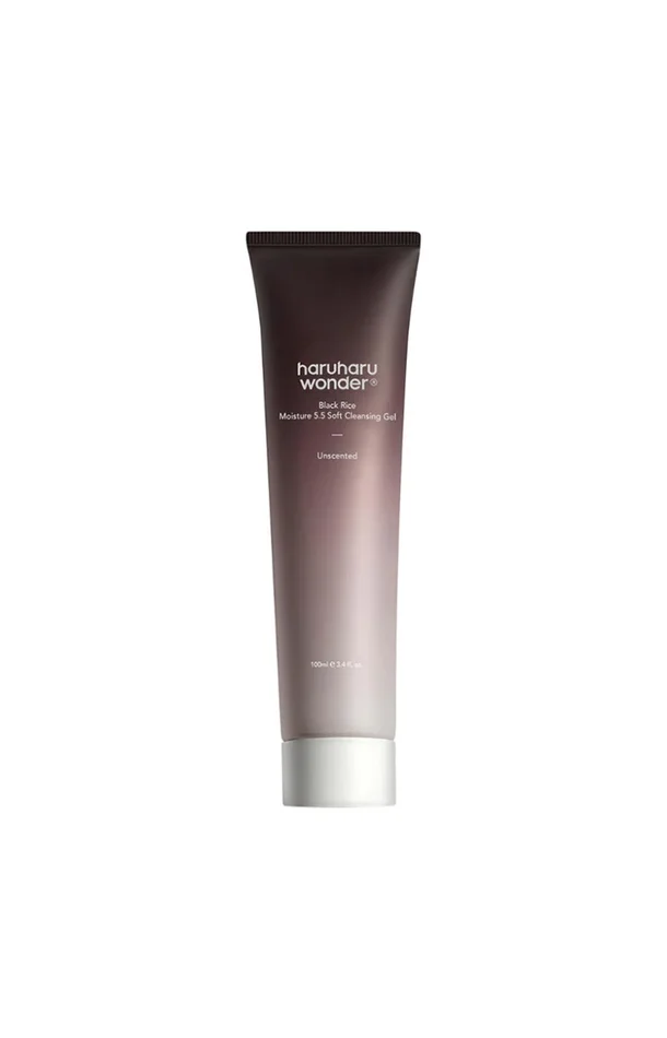 Haryharu Wonder – Gel nettoyant – Riz noir – Visage – 100 ml